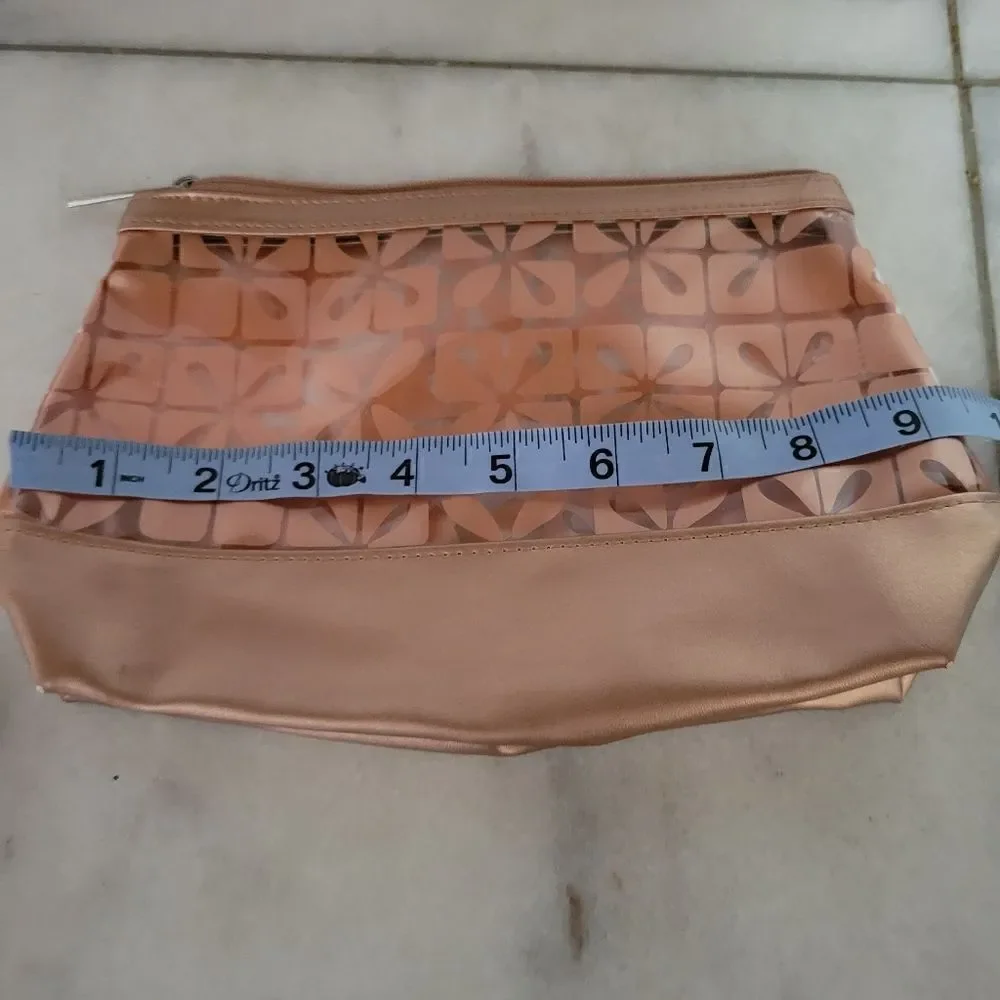 Mary Kay Clinique Cosmetics Makeup Bag Lot of 2